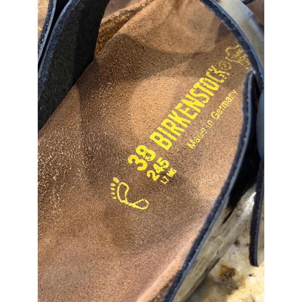 Birkenstock Gizeh Black Thong Sandal Ladies 8 Beach Summer Casual - Picture 7 of 8